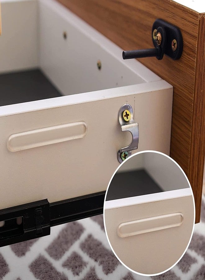 Divox Clear Rubber Silicone Strip Wall Protector Cabinet Door Bumper Furniture Drawer Safety Stopper Silicon Anti-Slip Silent Bumpers Self Adhesive Wall Protector Furniture Crash Pads (10) - Image 3